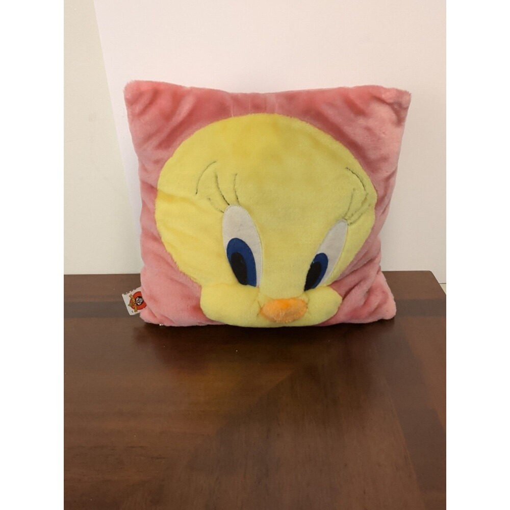 Tweety Bird Pillow Plush Vtge 2000 Y2K Looney Tunes Warner Brothers RARE!!